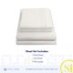 thumbnail image 4 of Juego de sábanas Sweet Home Collection, 1800 hilos, King Ivory, 4 of 6