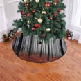 thumbnail image 2 of FMSHPON Autumn Landscape Xmas Christmas Tree Skirt Stand Mat for Holiday Party Decoration Indoor Outdoor 48 inches, 2 of 3