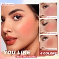 thumbnail image 2 of SACE LADY Natural Blush Face Makeup No Drying Pigmented Smooth Blush Cream Nourishes Lip Eye Cheek Cosmetics 0.31Oz (03), 2 of 8