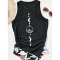 thumbnail image 3 of MORTTIC Women's Sleeveless Crew Neck Tank Top Summer Graphic Print T-Shirt for Casual Everyday Wear, 3 of 4