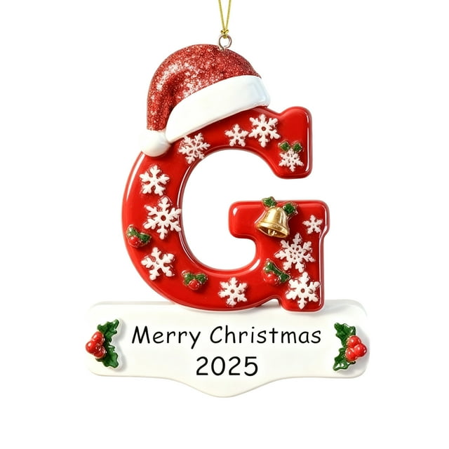 Christmas Tree Decorations 26 Letters Christmas Tree Decoration Pendant Christmas Tree Ornaments Diy Christmas Ornaments Christmas Decoration Xmas Tree Hanging Decor Christmas Tree Lights