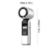 thumbnail image 4 of TTJ Travel Fans Portable Personal Fan Portable USB Charging Folding Fan Adjustable Mini Desk Fan Handheld Personal Cooling Device Compact Travel Air Circulator for Office Home, 4 of 7