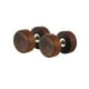 thumbnail image 5 of 1 par de joyas corporales de madera para mujeres y hombres marrón, 5 of 9