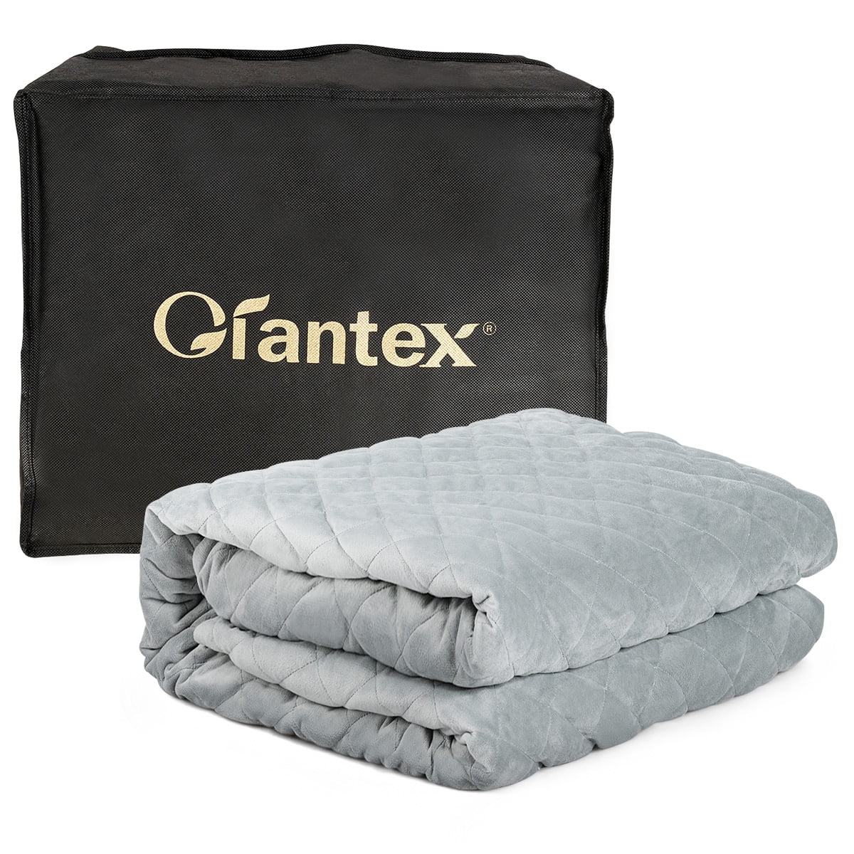 Giantex 25lbs Weighted Blanket Queen/King Size 100 Cotton w/ Super