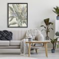 thumbnail image 2 of Stupell Industries Pastel Paradise Plants Black Framed Floater Canvas Wall Art design by June Erica Vess, 31 x 25, 2 of 9