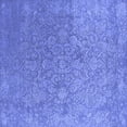 thumbnail image 1 of Ahgly Company Machine Washable Indoor Square Oriental Blue Industrial Area Rugs, 7' Square, 1 of 4