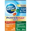 Alka-Seltzer Plus Maximum Strength Powermax Cold & Flu Day + Night Liquid Gels, 24 Ct