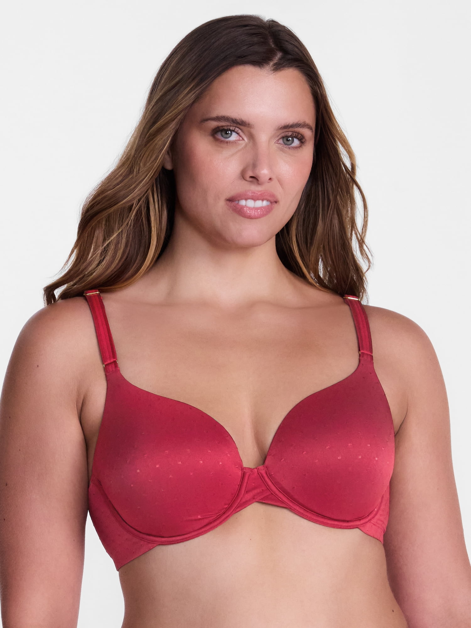 Joyspun Women's Smoothing T-Shirt Bra, Sizes 34A to 40DDD