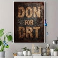 thumbnail image 4 of Qisvanset Don For Drt Canvas Wall Art 15.75x11.81 Inches, 4 of 8