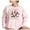 Pink, variant on Jacenvly Sweatshirts For Women Long Sleeve Christmas Snowman Print Womens Sweatshirts Crewneck Loose Casual Soft Warmth Pullover Sweaters For Women