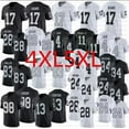 thumbnail image 2 of 17 Davante Adams 98 Maxx Crosby Darren Waller Custom Football Jersey 4 Derek Carr Josh Jacobs Hunter Renfrow Johnathan Abram Cliff Branch Chandler Jones Nate 4XL 5XL, 2 of 7