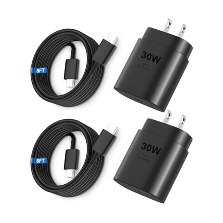 i.Phone 16 15 Pro Max Charger Fast Charging, 30W USB C i.Phone 15 16 Pro Max Fast Charger Block with 8FT Long USB C Charging Cable for iPhone 16 Pro Max/16 Pro/15 Pro Max,iPad,Samsung Galaxy S24