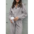 thumbnail image 6 of BTFBM Fall Outfits For Women Lounge Sets Airport Outfits 2 Piece Sets,Airport Outfits For Women,Long Sleeve Zip Up Sweatshirt,Pockets,Wide Pants,Tracksuit, Jogger Sweatsuit,Vacation, 6 of 8