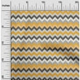 thumbnail image 2 of oneOone Polyester Spandex Mustard Yellow Fabric Chevron Fabric For Sewing Printed Craft Fabric By The Yard 56 Inch Wide-GL, 2 of 6