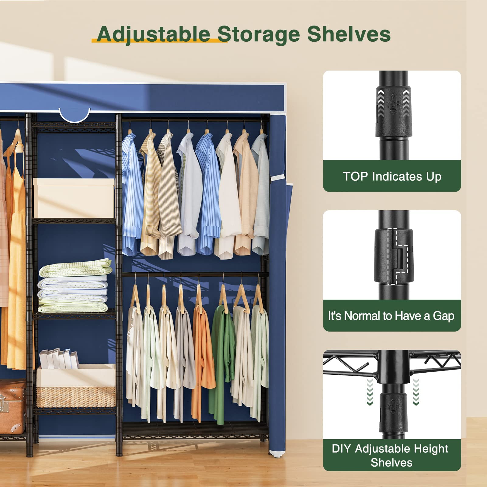Clothing store rack height cabinet combination men's and women's clothing  store shelves han…
