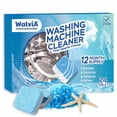 thumbnail image 1 of Walviaa Washing Machine Cleaner and Descaler Tablets for HE Front and Top Loaders, 24 Count, 1 of 6