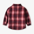 thumbnail image 5 of Annhoo Toddler Boys Girls Flannel Shirt Jackets Long Sleeve Lapel Plaid Shacket Fall Casual Button down Shirts, 5 of 9