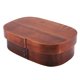 thumbnail image 1 of Cajas de madera Bento de madera natural de la caja de los contenedores del almuerzo del vintage el 18*12*5.5cm, 1 of 7