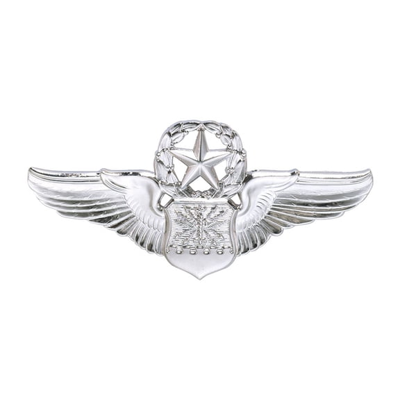 Air Force Master Navigator Badge Mirror Finish