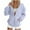 Light Blue, variant on Women Oversized Solid Zip Up Hoodie Drawstring Hooded Long Sleeve Fleece Vintage Sweatshirts Jackets Pockets