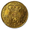 thumbnail image 3 of 1750 Holland Gold 14 Gulden MS-63 NGC (1960 Restrike) MS-63 NGC, 3 of 3