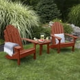 thumbnail image 2 of Highwood 3-pc Classic Westport Adirondack Set with 2 Classic Wesport Adirondack Chairs and 1 Classic Westport Side Table - Outdoor, Eco-friendly, Synthetic Wood, 2 of 6