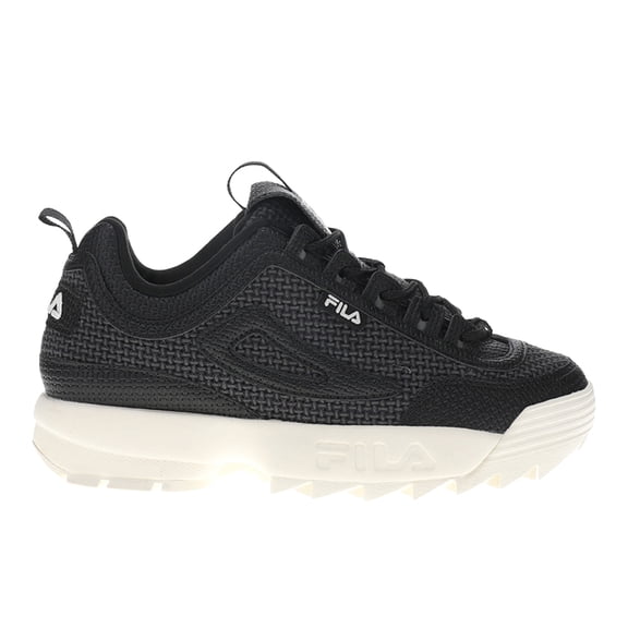 Fila Womens Disruptor 2 Woven Lace Up Athletic Sneakers Casual Shoes