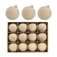 thumbnail image 5 of WAITLOVER Bolas de terciopelo decorativas navideñas, paquete de 12 bolas de plástico flocadas inastillables de 2,4 pulgadas, decoración colgante navideña, 5 of 7