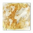 thumbnail image 1 of Compass Bandana, Old Fashioned World Map, Unisex Head and Neck Tie, by Ambesonne, 1 of 2
