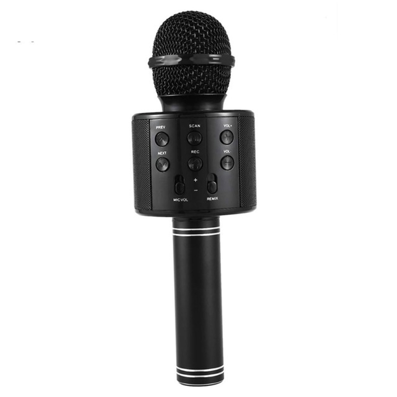Bluetooth Wireless Microphone Handheld Karaoke Mic USB KTV Player 