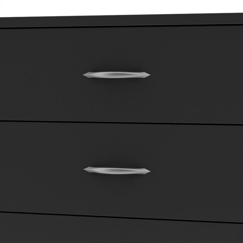 South Shore Step One Contemporary 5-Drawers Dresser Pure Black - image 3 of 8