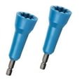 thumbnail image 2 of IMENGL Liquidation! Ensemble d'Outils de Forage Délaiuji Outil de Pelage et de Torsion de Fil Écrou de Torsion de Fil Outil d'Enroulement de Fil Connecteur Prise Rotation Enroulement Taille Unique Bleu, 2 of 8