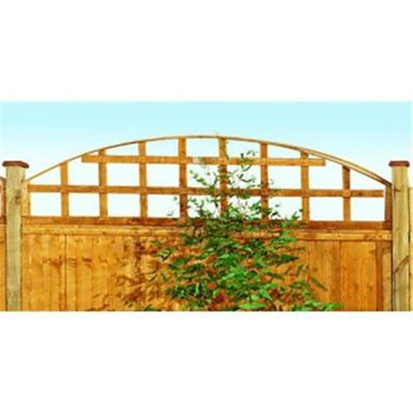 TRBE105E Arch Top Trellis, 6.9 ft.