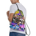 thumbnail image 3 of Je-y Wrestler US-O Drawstring Bag Gym Sackpack Beach Sport Yoga Backpack, 3 of 8