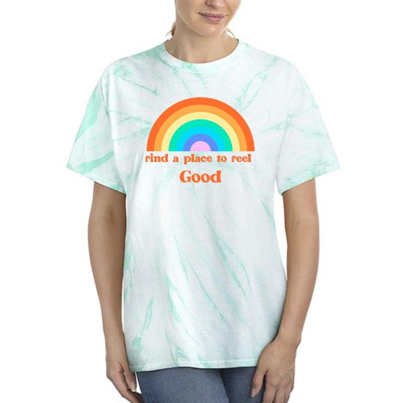 A Place To Feel Good Tie Dye Cyclone Women -Image by Shutterstock, Female x-Large