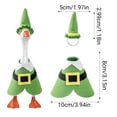 thumbnail image 3 of Cheapark St. Patrick's Day Holiday Decoration Set for Large White Goose Outdoor Yard, 3 of 5