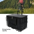 thumbnail image 4 of Cesta Colgante Para Bicicleta, Resistente Cesta Delantera Para Bicicleta, Hierro, Multifuncional, Negro Para Comestibles, 4 of 7