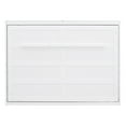 thumbnail image 6 of Euroco Wood Queen Size Murphy Wall Bed, White, 6 of 12