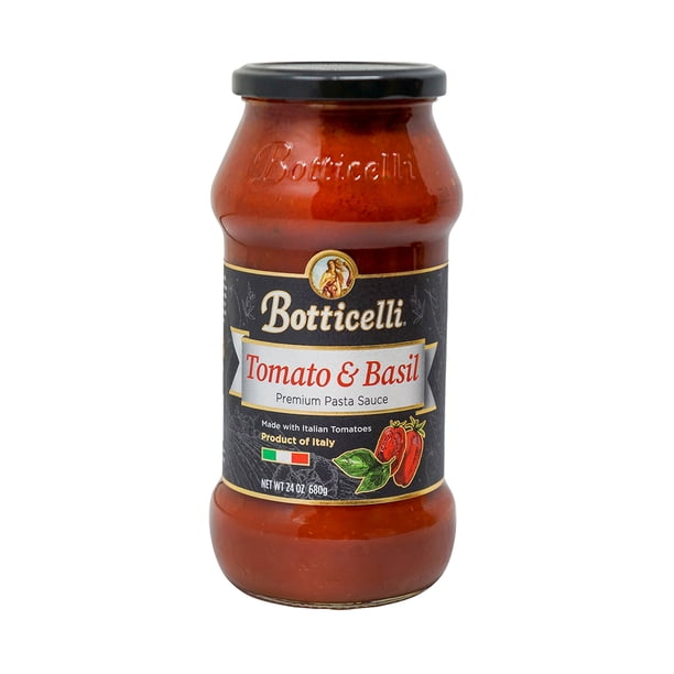 Botticelli Premium Tomato and Basil Pasta Sauce for Spaghetti, Pizza ...