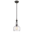 thumbnail image 2 of Chloe Lighting CH2S007RB08-DP1 Layla Transitional 1 Light Rubbed Bronze Ceiling Mini Pendant - 8 in., 2 of 3