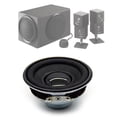 thumbnail image 2 of 1 pcs 52 mm full range speaker 4 ohm 5 w portable speaker audio home theater, 2 of 5
