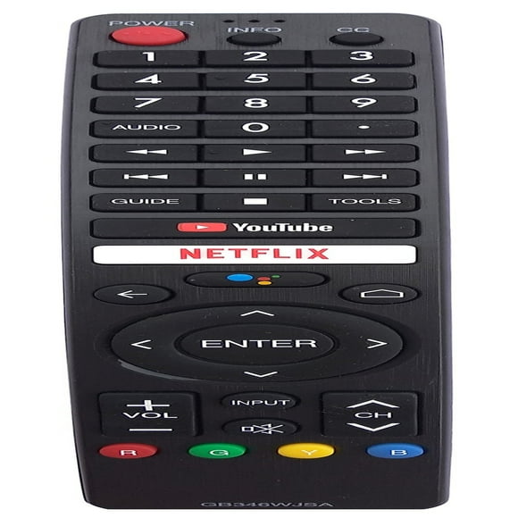 SmartSync Universal Remote for Sharp TVs with Google Assistant Integration