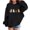 Black, variant on Lorytime Christmas Hoodies for Kids Boys Girls Printed Sweatshirt Long Sleeve Pullover Drop Shoulder Cute Tops 13 Years
