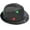 Black, variant on LED Hat Light Up Hat, LED Luminous Jazz Hat, Unisex Light Up Sequin Fedora Hat for Men & Women