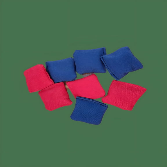BESTSKY Mini Cornhole Bags 2 inches - Set of 8 Bags - Bean Bag Toss Replacement Table Top Bags