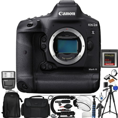 Canon EOS:1D X Mark III DSLR Camera (Body Only) with Essential Bundle Package