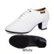 thumbnail image 1 of Zapatos de baile latino para mujer, zapatos de salón de Salsa, suela suave, zapatos de práctica de baile de PU, tacón de 5cm, zapatillas de baile para mujer, 1 of 5