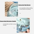 thumbnail image 3 of FANNGYX Manual Mini Garlic Chopper - Hand-Pull Food Processor for Vegetables, Portable Blender Mincer LG618-683, 3 of 7