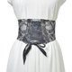 thumbnail image 1 of Cinturón Ancho Retro Para Mujer 2021, Cinturones Anchos Con Estampado De Encaje Para Mujer, Cinturón Con Cordones Transparentes Para Fiestas De Graduación, Ceremonias Serendint AP007120-01, 1 of 6