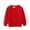 Red, variant on MXIEZI Toddler Kids Boys Girls Sweatshirts Solid Color Crewneck Pullover Tops Unisex Long Sleeve Sweaters 2-7T